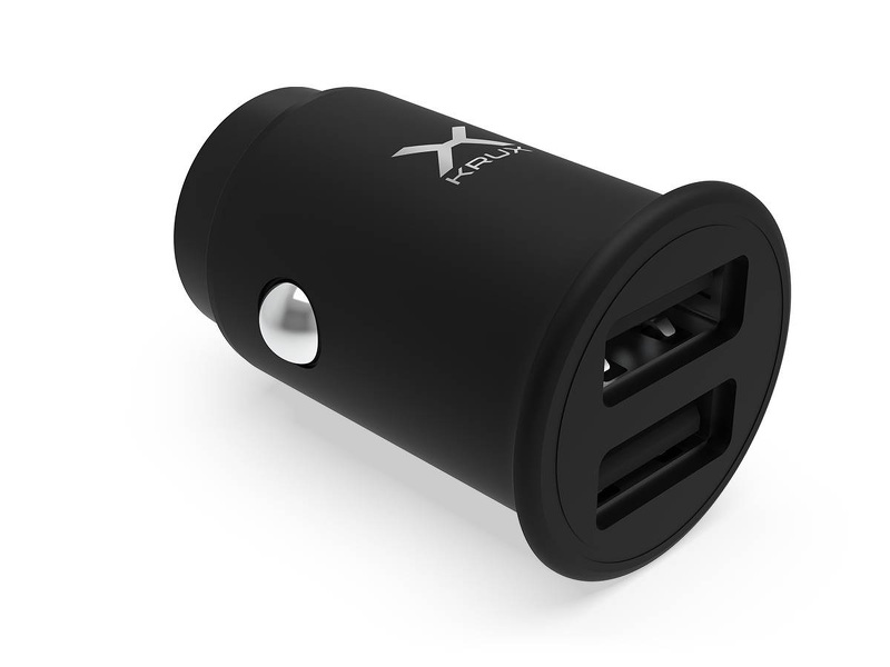 Zdjęcie produktu: Samochodowa ładowarka do telefonu Krux USB CAR Charger 2x USB