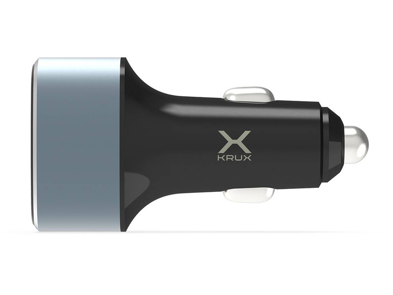 Zdjęcie produktu: Samochodowa ładowarka do telefonu Krux USB CAR Charger 3x USB QC 3.0