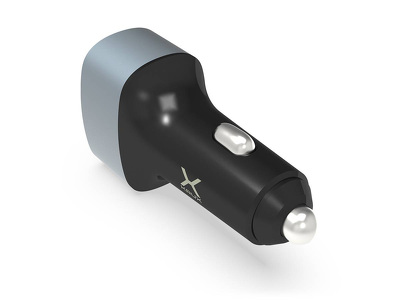 Miniatura produktu: Samochodowa ładowarka do telefonu Krux USB CAR Charger 3x USB QC 3.0