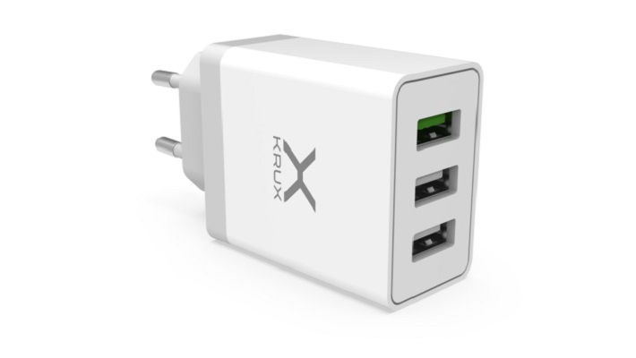 Ładowarka do telefonu Krux Charger 3x USB