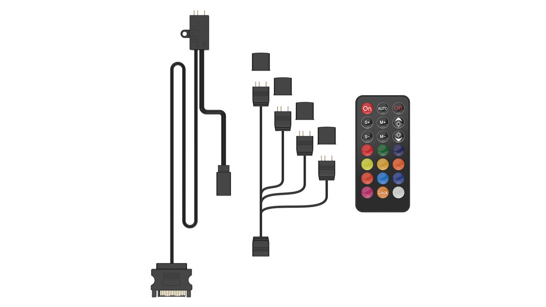 Zdjęcie produktu: SilentiumPC Nano Reset Remote ARGB Kit Zdjęcie produktu: SilentiumPC Nano Reset Remote ARGB Kit