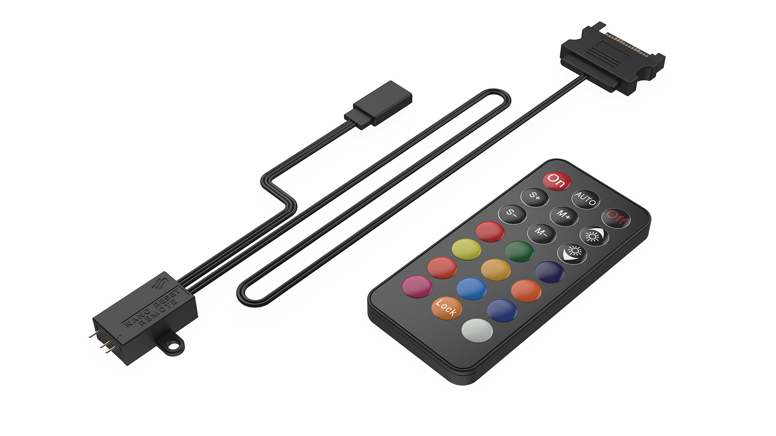 SilentiumPC Nano Reset Remote ARGB Kit SilentiumPC Nano Reset Remote ARGB Kit