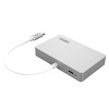 Miniatura zdjęcia: Unitek HUB USB TYP-C, 2 x USB 3.0, czytnik kart SD, czytnik kart microSD, Port USB TYP-C (Y-9319)