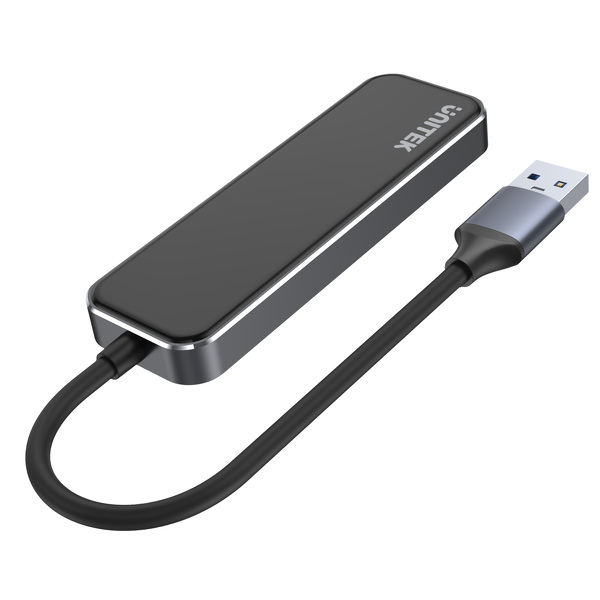 Zdjęcie produktu: Unitek HUB 4 x USB A 3.1 Gen 1 - szklany (H1109A)