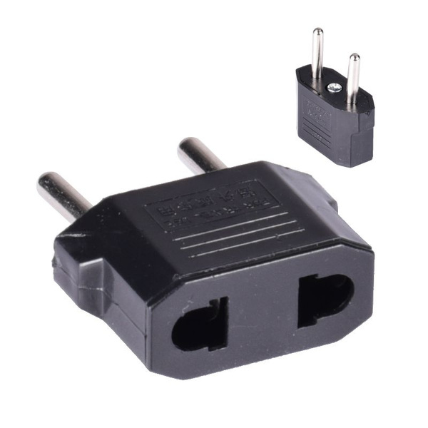 Zdjęcie produktu: Adapter podróżny z wtyczką US/AU na EU Zdjęcie produktu: Adapter podróżny z wtyczką US/AU na EU