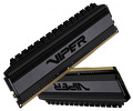 Miniatura zdjęcia: Pamięć Patriot Viper BLACKOUT DDR4 64GB (2x32GB) 3600MHz CL18 PVB464G360C8K