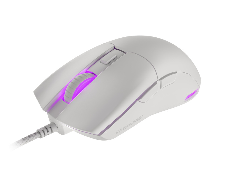 Zdjęcie produktu: Lekka mysz Genesis Krypton 750 RGB, gamingowa biała PAW3333