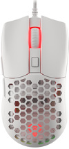 Miniatura zdjęcia: Lekka mysz Genesis Krypton 750 RGB, gamingowa biała PAW3333