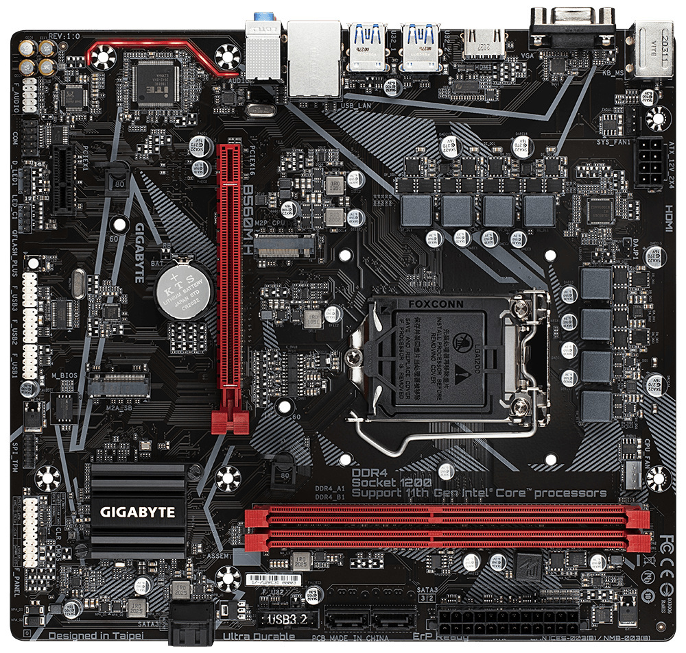 Płyta główna Gigabyte B560M H DDR4 LGA1200