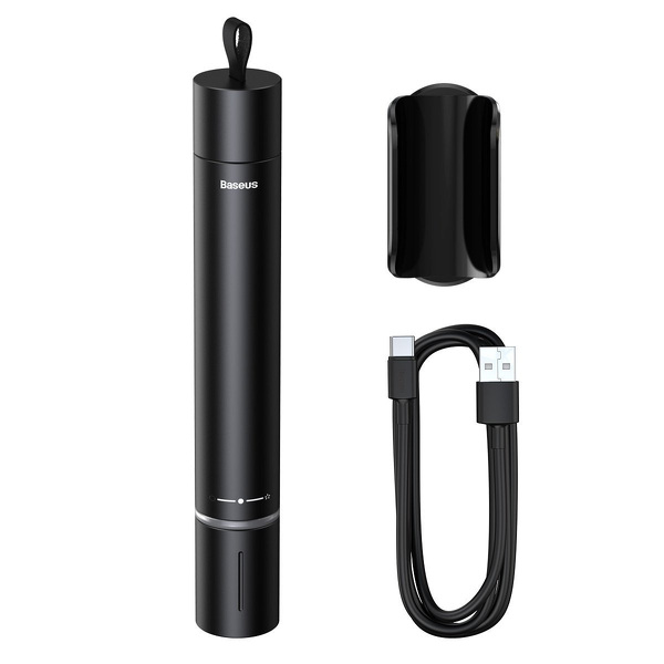 Zdjęcie produktu: Akcesorium samochodowe Baseus 2w1 młotek do szyb + latarka - czarne (CRSFH-B01)