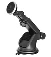 Miniatura zdjęcia: Samochodowy uchwyt magnetyczny do telefonu Baseus Solid Series teleskopowy na deskę rozdzielczą - srebrny (SULX-0S)