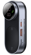Miniatura zdjęcia: Transmiter FM Baseus Solar Car, Bluetooth 5.0, TF, AUX - czarny (CDMP000001)