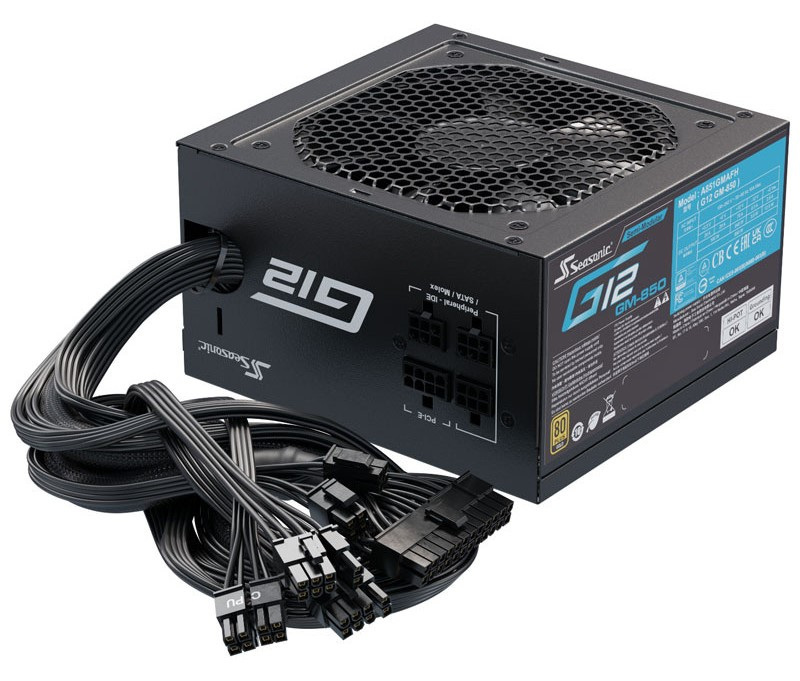 Zasilacz Seasonic G12-GM-850 80Plus Gold 850W