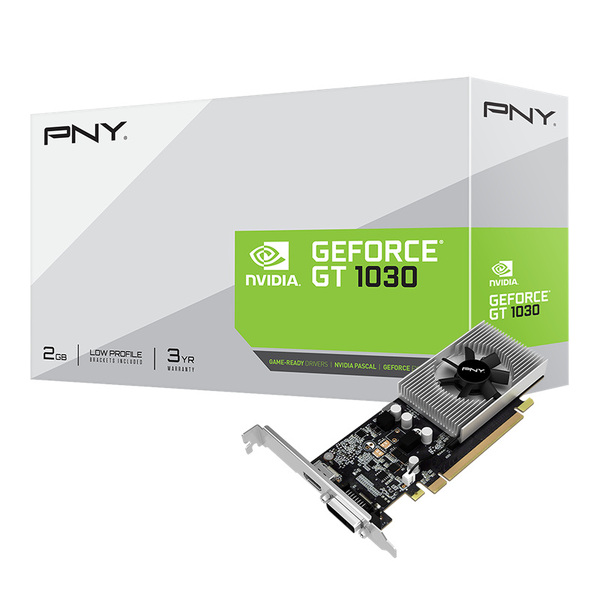 Zdjęcie produktu: PNY GeForce GT 1030 OC 2GB 64Bit DDR4 VCGGT10302PB