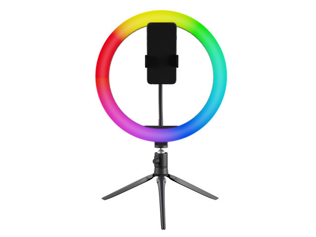 Lampa pierścieniowa Natec Alfama RGB Ring Light