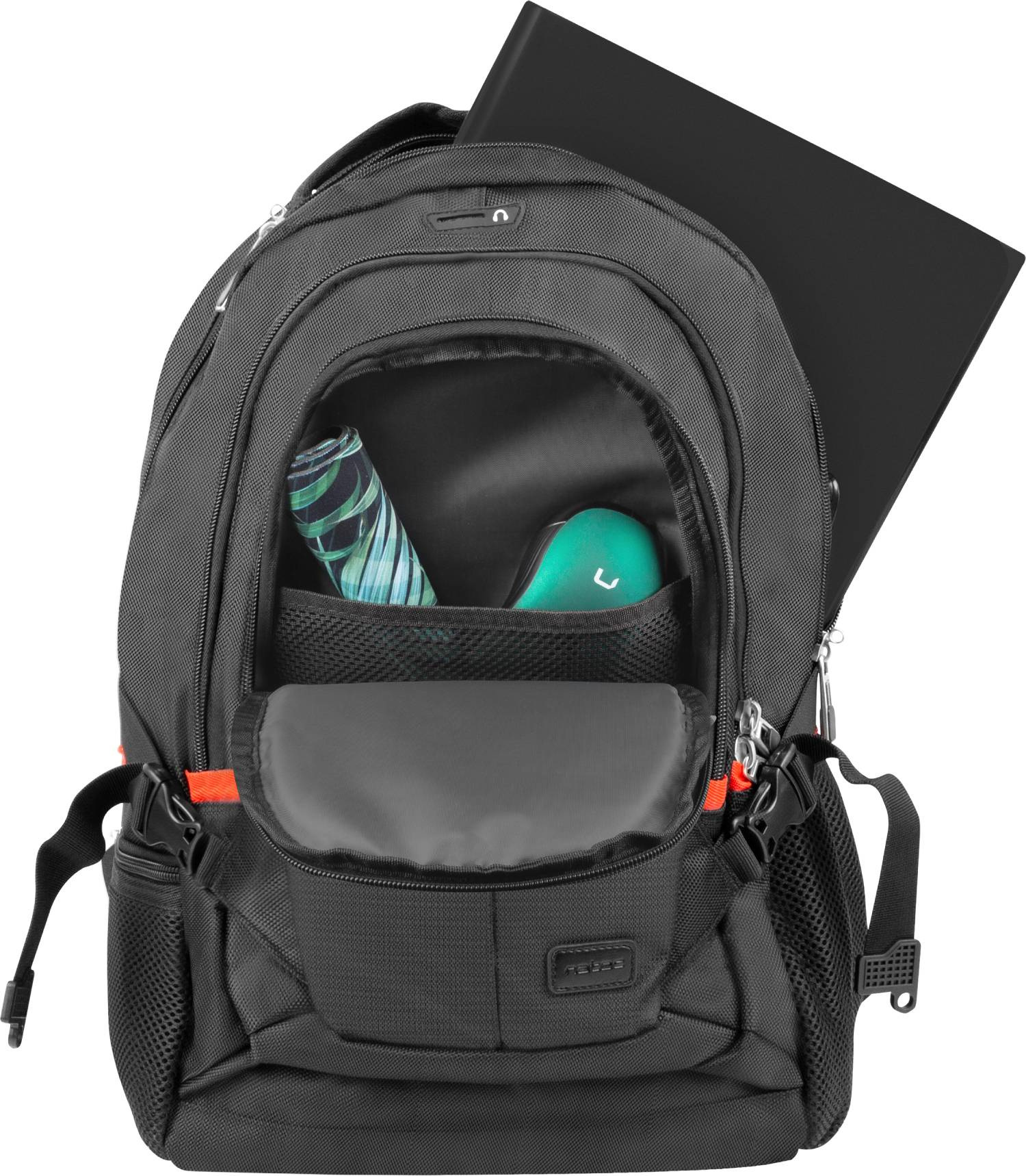 Plecak na laptopa 15,6" Natec Merino - czarny (NTO-1703)