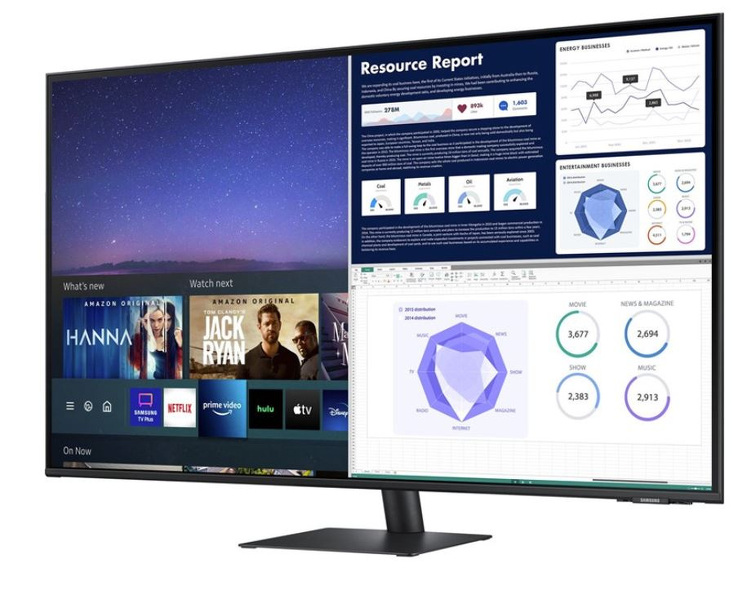 Zdjęcie produktu: Monitor Samsung Smart M7 LS43AM700UUXEN 43" UHD 4K VA