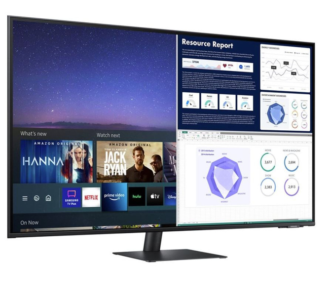 Zdjęcie produktu: Monitor Samsung Smart M7 LS43AM700UUXEN 43" UHD 4K VA