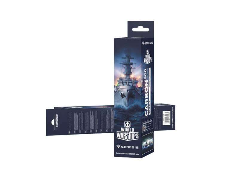 Zdjęcie produktu: Podkładka pod mysz Genesis Carbon 500M WOWS Armada