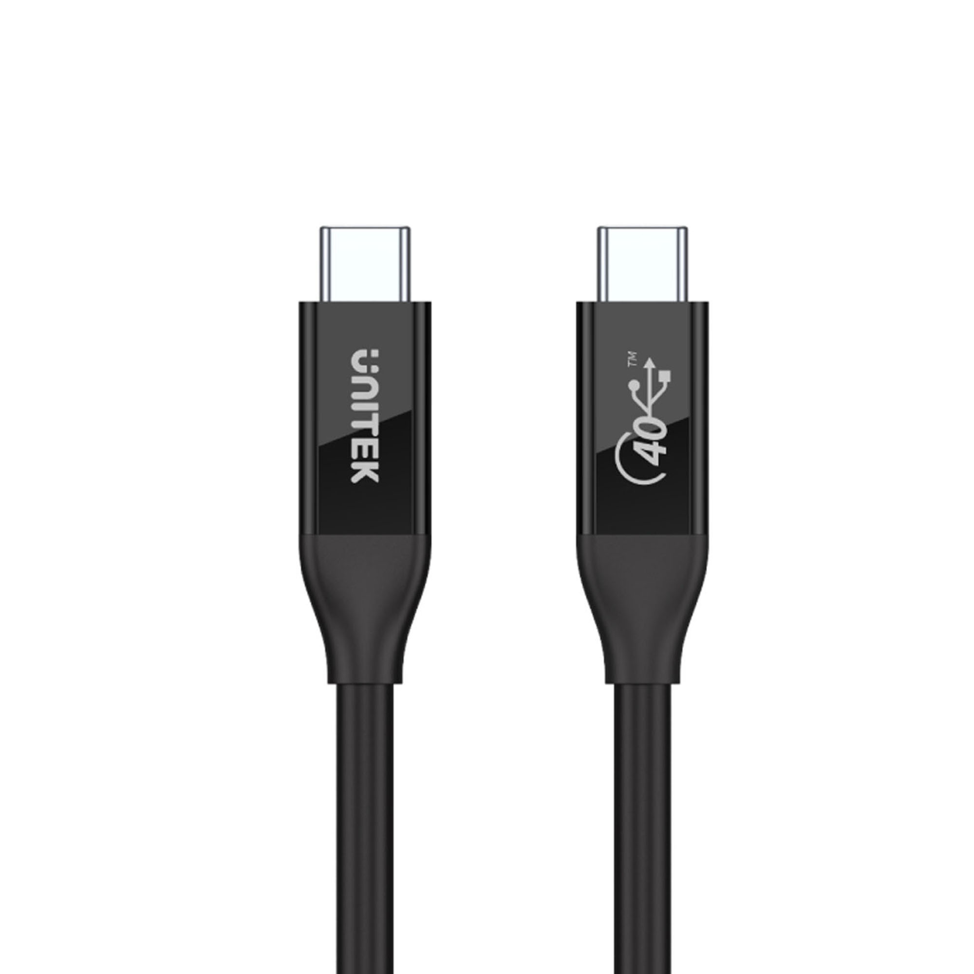 Unitek Przewód USB Typ-C do C (C14100BK-0.8M