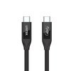 Miniatura zdjęcia: Unitek Przewód USB Typ-C do C (C14100BK-0.8M