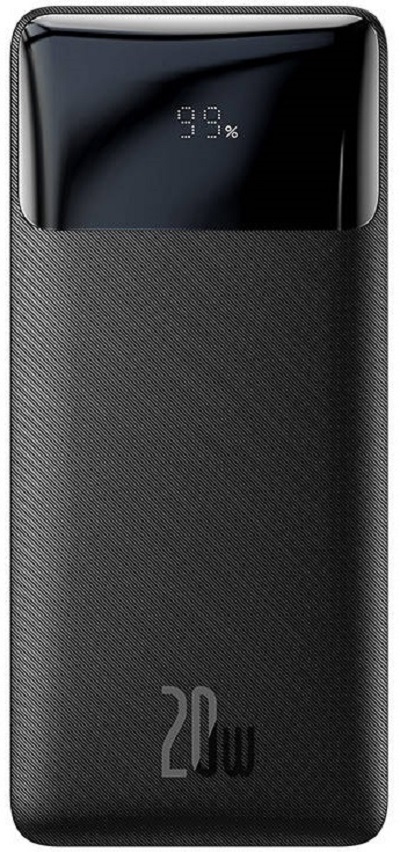 Powerbank Baseus Bipow 10000mAh, 2xUSB, USB TYP-C, 20W - czarny (PPDML-L01)