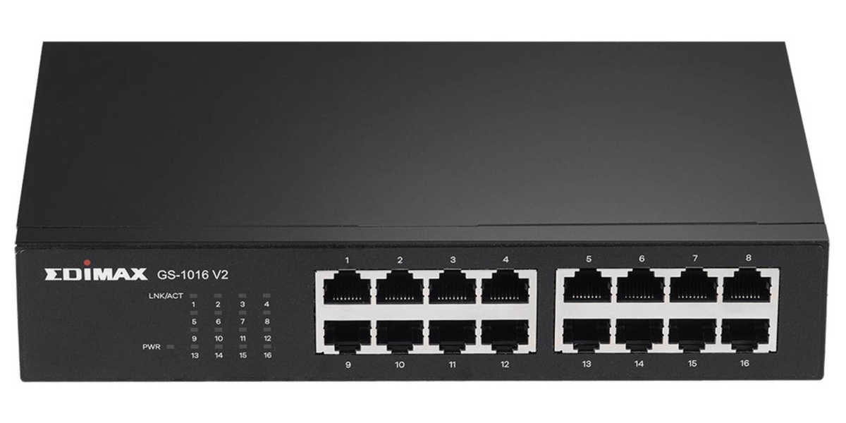 Zdjęcie produktu: EDIMAX GS-1016 V2 16-portowy przełącznik