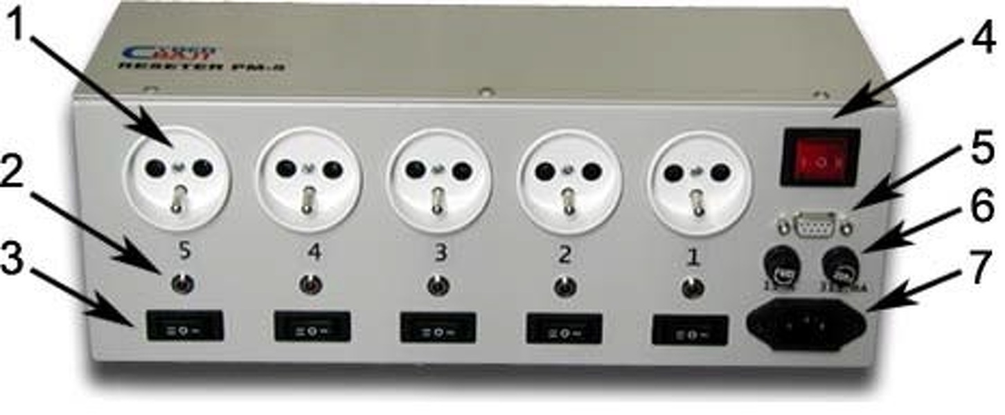Zdjęcie produktu: Reseter 5x 220V 3-stany pracy