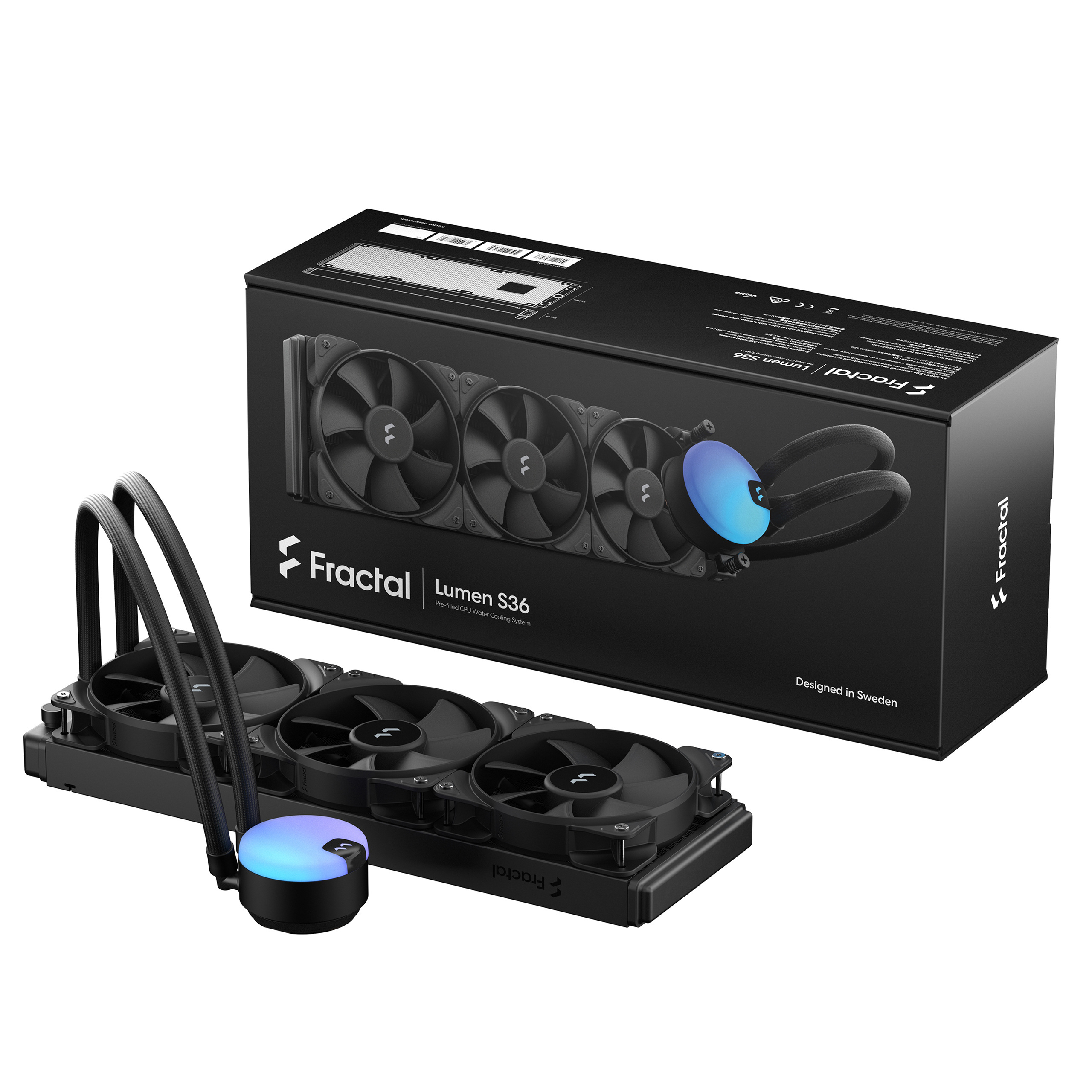 Chłodzenie wodne Fractal Design Lumen S36 (FD-W-L1-S3601) Chłodzenie wodne Fractal Design Lumen S36 (FD-W-L1-S3601)