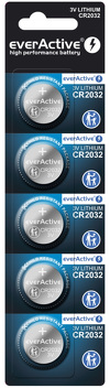 Bateria litowa everActive CR2032 3V Blister 5 szt