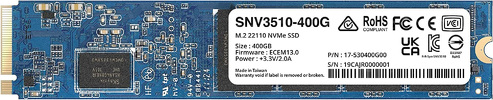 Synology SNV3510-400G 400GB M.2 22110 NVMe SSD PCIe 3.0 x4 (3000/750 MB/s)