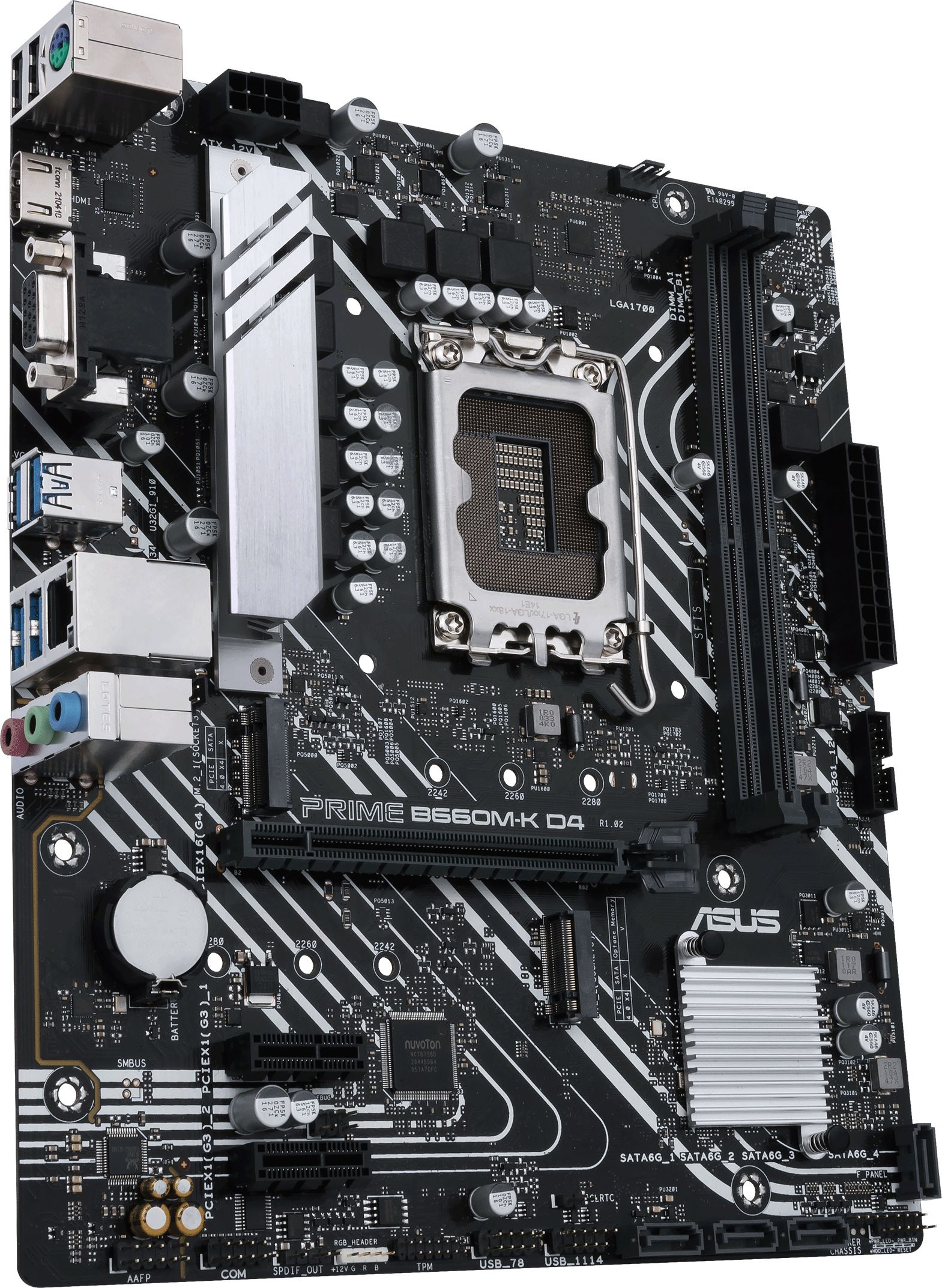 Płyta główna ASUS PRIME B660M-K D4 DDR4 LGA1700