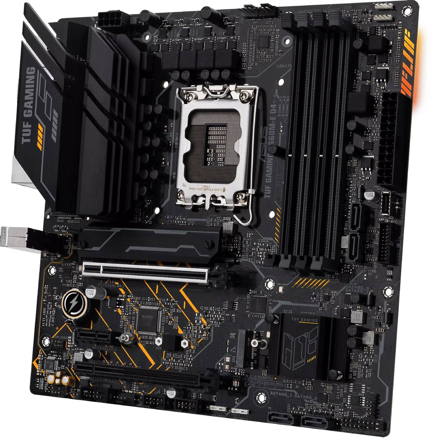 Płyta główna ASUS TUF GAMING B660M-E D4 DDR4 LGA1700