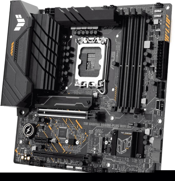 Zdjęcie produktu: Płyta główna ASUS TUF GAMING B660M-PLUS WIFI D4 DDR4 LGA1700