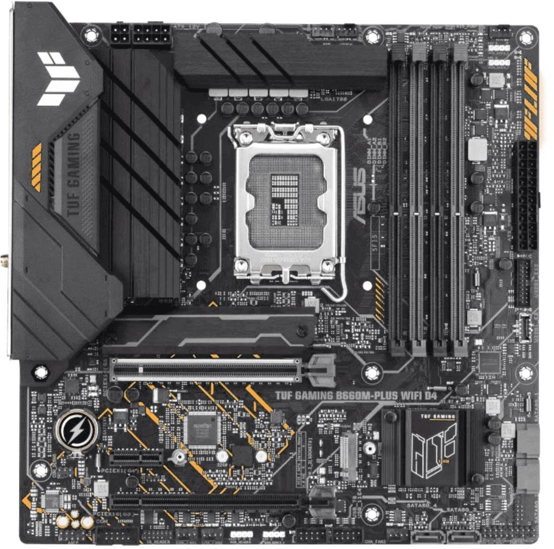 Płyta główna ASUS TUF GAMING B660M-PLUS WIFI D4 DDR4 LGA1700