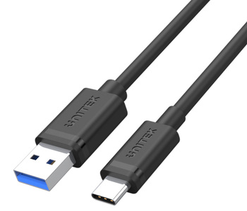 Miniatura produktu: Przewód ładujący USB 3.1 typ A - TYP-C M-M Unitek 1,5 m (C14103BK-1.5M) Miniatura produktu: Przewód ładujący USB 3.1 typ A - TYP-C M-M Unitek 1,5 m (C14103BK-1.5M)