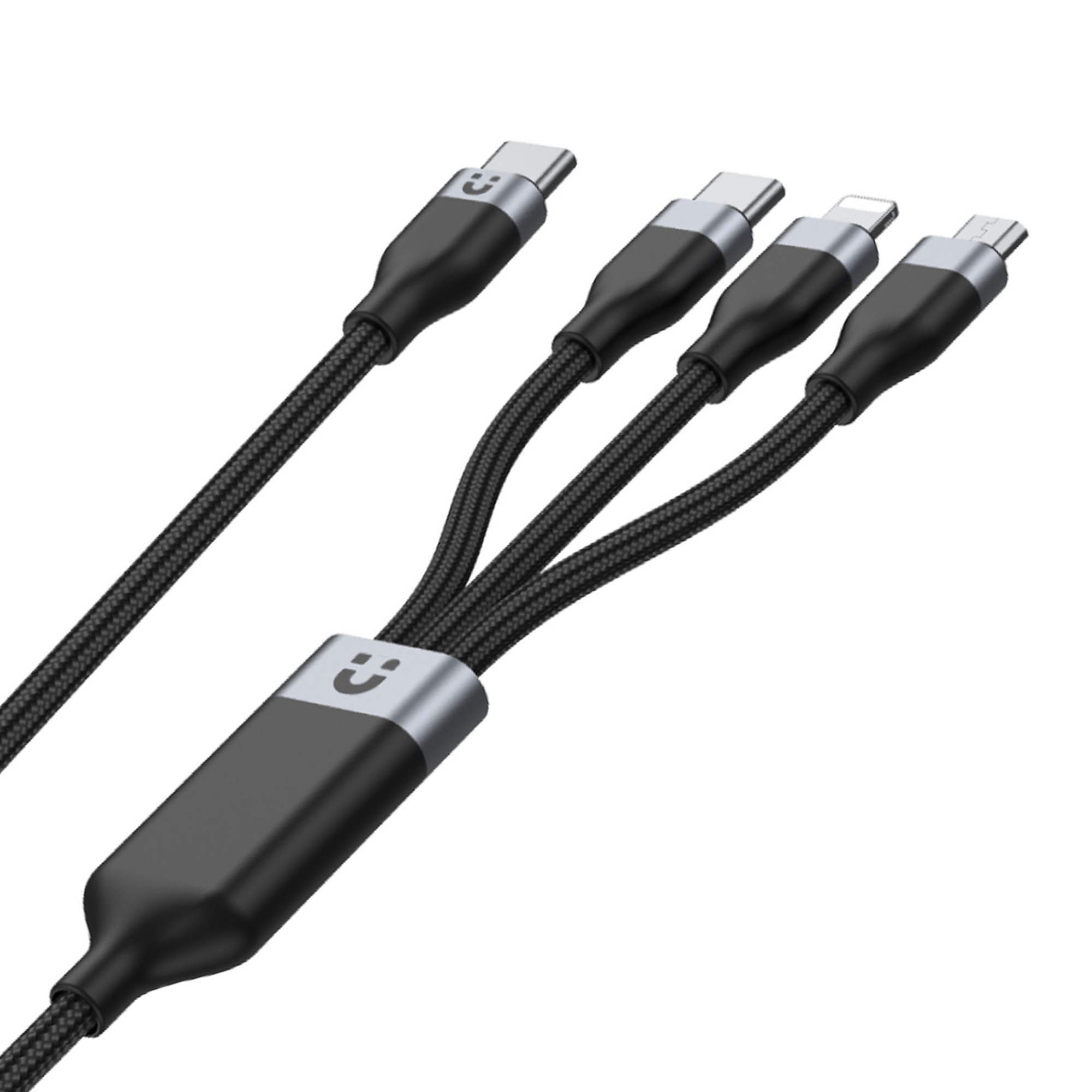 Przewód ładujący USB TYP-C 3 w 1 Lightning / USB TYP-C / microUSB Unitek - czarny (C14101BK-1.5M) Przewód ładujący USB TYP-C 3 w 1 Lightning / USB TYP-C / microUSB Unitek - czarny (C14101BK-1.5M)