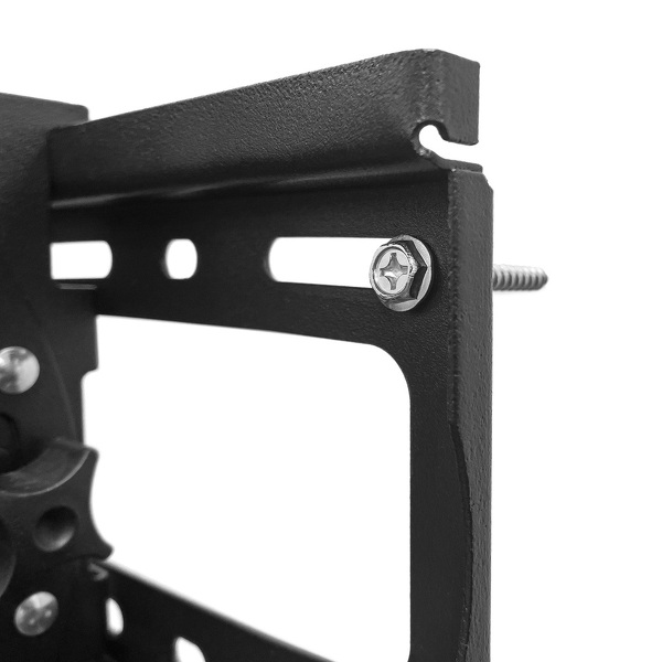 Zdjęcie produktu: Wozinsky uchwyt na telewizor (max 55'' / 45kg) na ścianę z regulacją kąta nachylenia VESA 100x100mm / 400x400mm czarny (WWM-F55)