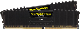 Miniatura zdjęcia: Pamięć Corsair Vengeance LPX DDR4 16GB (2x8GB) 3200MHz CL16 black CMK16GX4M2E3200C16 Miniatura zdjęcia: Pamięć Corsair Vengeance LPX DDR4 16GB (2x8GB) 3200MHz CL16 black CMK16GX4M2E3200C16