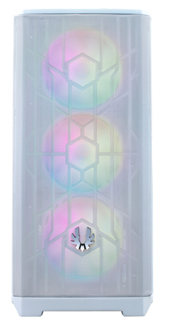 Zdjęcie produktu: Obudowa do komputera BitFenix Nova Mesh SE TG ARGB, hartowane szkło, biała