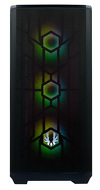 Miniatura zdjęcia: Obudowa do komputera BitFenix Nova Mesh SE TG ARGB, hartowane szkło, czarna