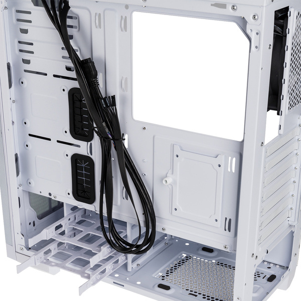 Zdjęcie produktu: Obudowa do komputera BitFenix Nova Mesh TG, hartowane szkło, biała