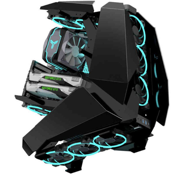 Zdjęcie produktu: Obudowa do komputera Jonsbo MOD5 Big-Tower Showcase, hartowane szkło czarna