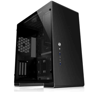 Miniatura produktu: Obudowa do komputera Jonsbo U5S Midi-Tower, hartowane szkło czarna