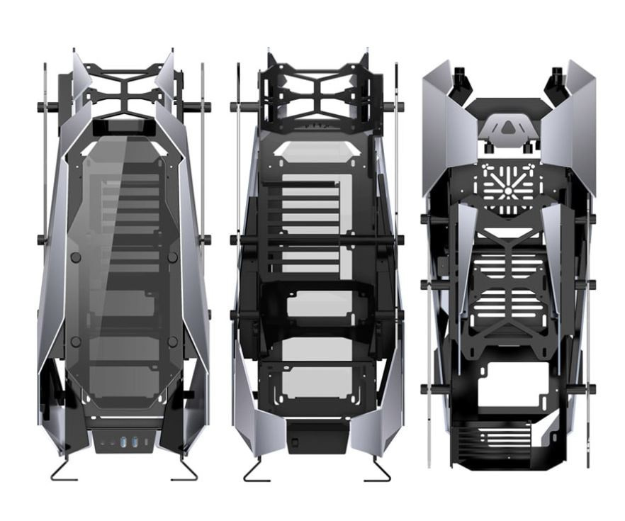 Obudowa do komputera Jonsbo MOD5 Big-Tower Showcase, hartowane szkło szary Obudowa do komputera Jonsbo MOD5 Big-Tower Showcase, hartowane szkło szary