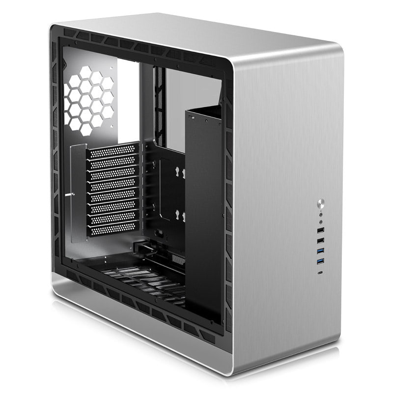 Jonsbo UMX6 Midi-Tower Srebrna (GEJB-068)