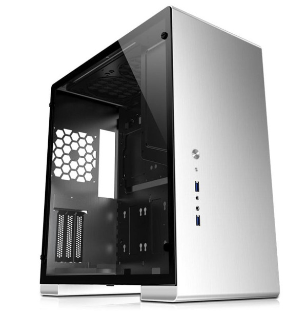 Zdjęcie produktu: Obudowa do komputera Jonsbo U5S Midi-Tower, hartowane szkło srebrna