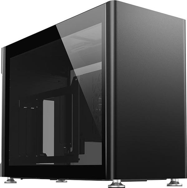 Zdjęcie produktu: Obudowa do komputera Jonsplus i100 Pro ITX, hartowane szkło czarna Zdjęcie produktu: Obudowa do komputera Jonsplus i100 Pro ITX, hartowane szkło czarna
