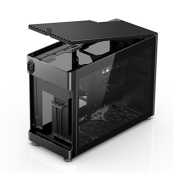 Zdjęcie produktu: Obudowa do komputera Jonsplus i100 Pro ITX, hartowane szkło czarna Zdjęcie produktu: Obudowa do komputera Jonsplus i100 Pro ITX, hartowane szkło czarna
