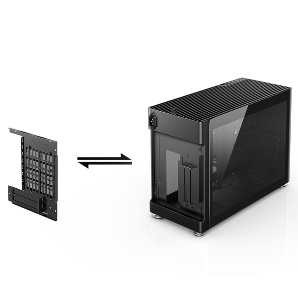 Zdjęcie produktu: Obudowa do komputera Jonsplus i100 Pro ITX, hartowane szkło czarna Zdjęcie produktu: Obudowa do komputera Jonsplus i100 Pro ITX, hartowane szkło czarna